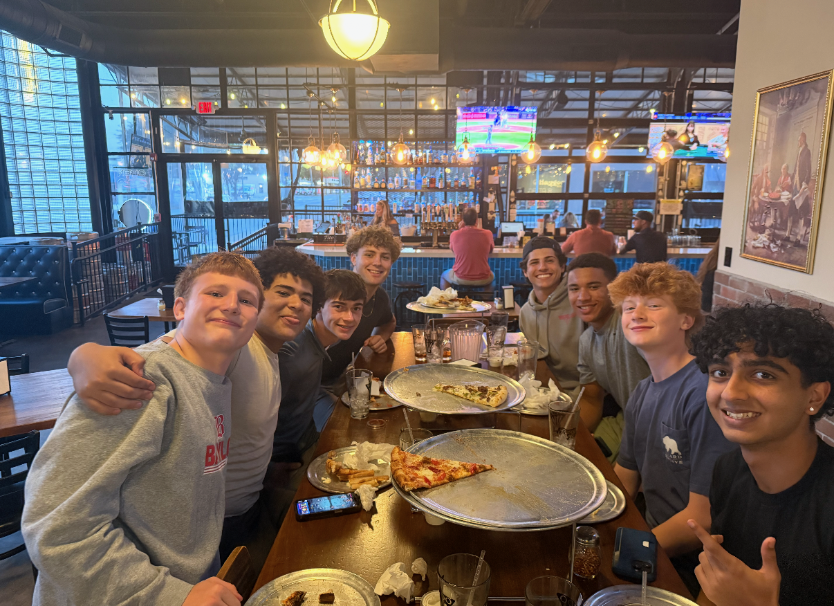 The whole table.